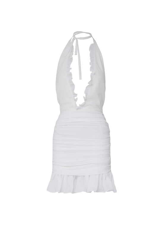 Positano Dress White