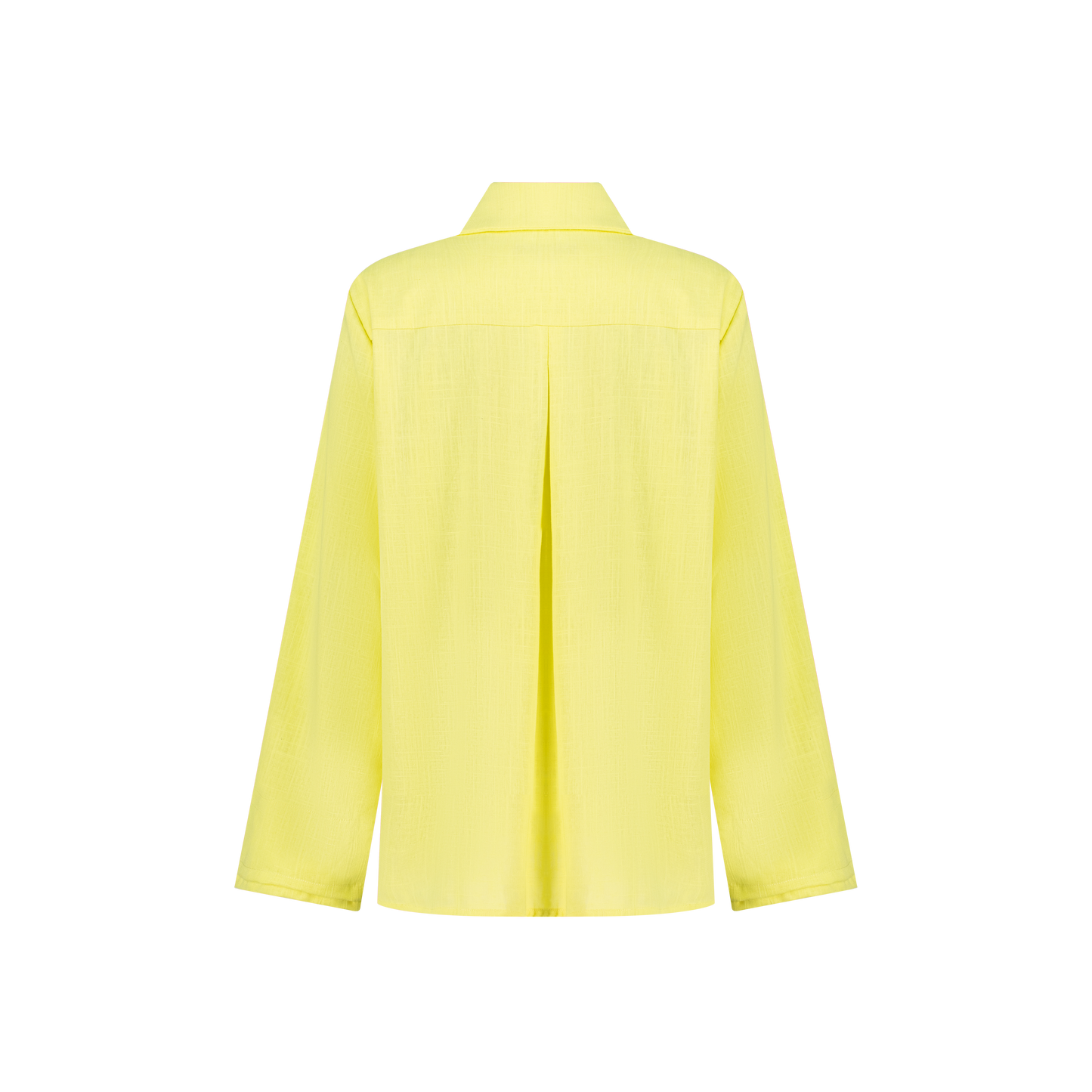 Amara Linen Yellow Shirt