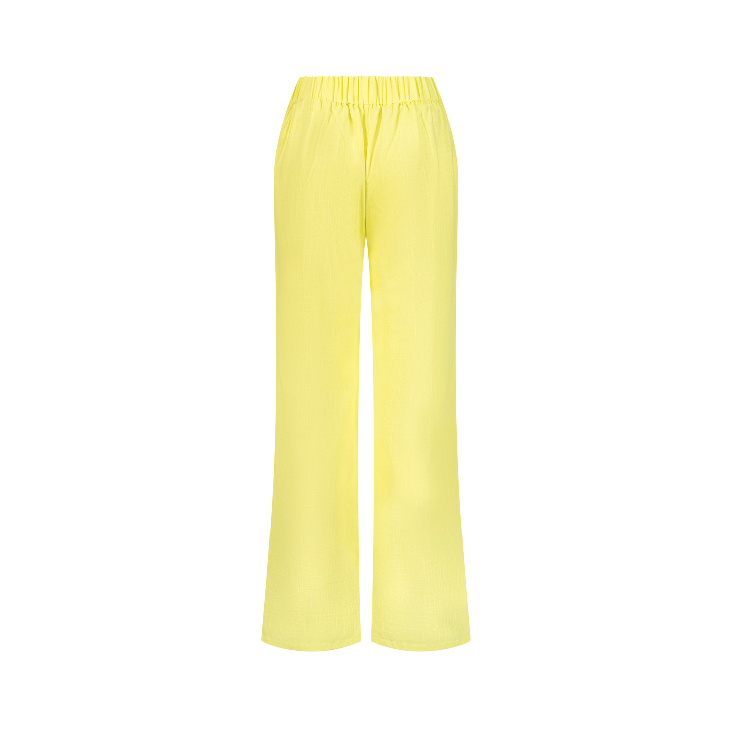 Amara Linen Yellow Pants
