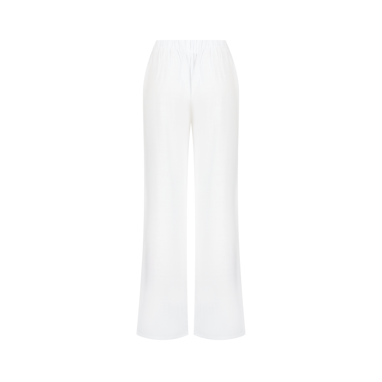 Amara Linen White Pants