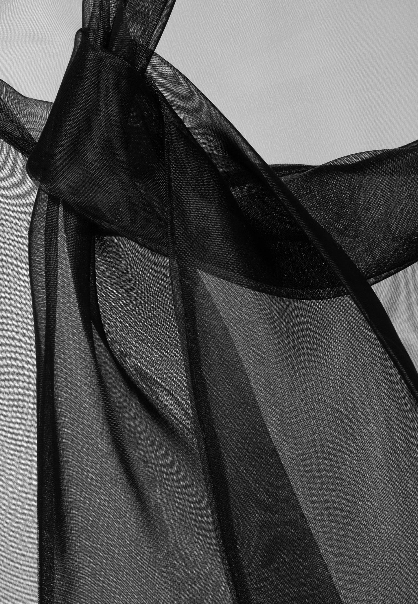 Eve Organza Set Black Blouse