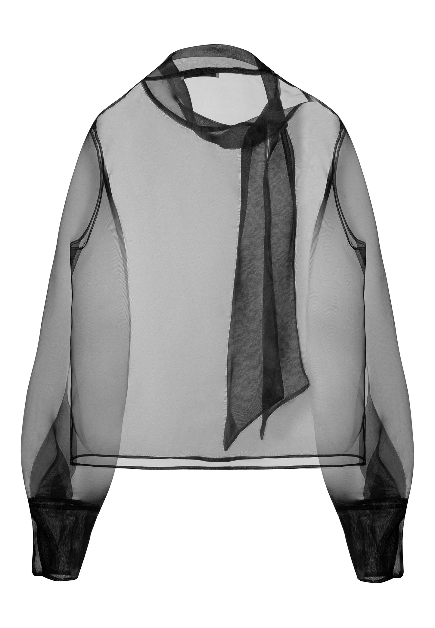 Eve Organza Set Black Blouse