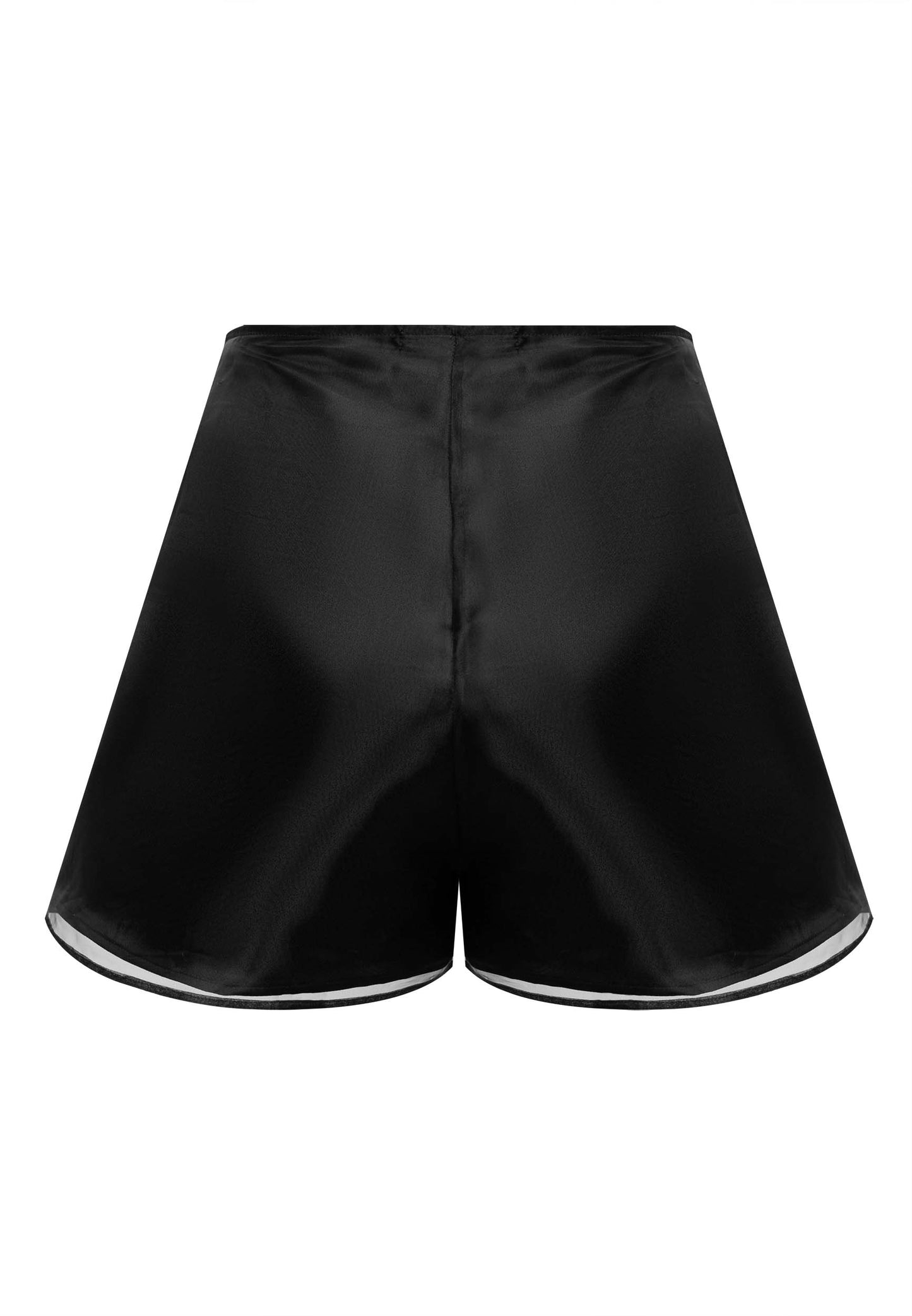 Eve Organza Set Black Shorts